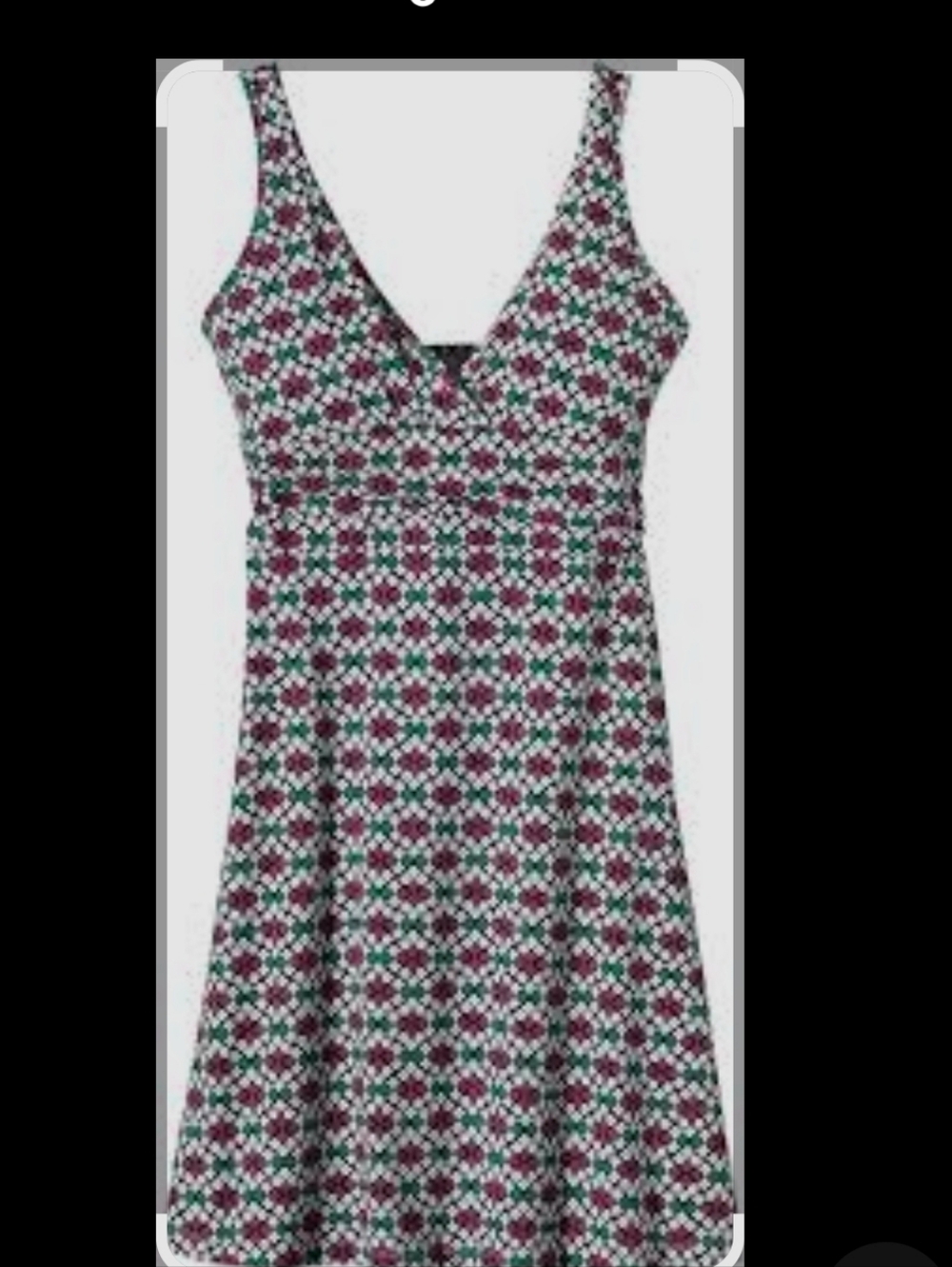 Patagonia Women's Dress in Off-White with Black Logo